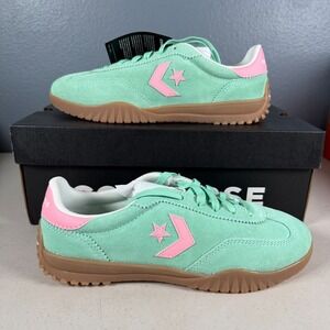 Converse Run Star Trainer OX Womens Sneakers Mint Pink Size 8